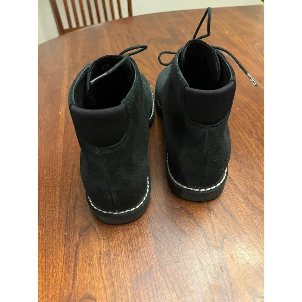 Cole Haan 8.5‎ B Black Suede Waterproof Chukka Boots D11149